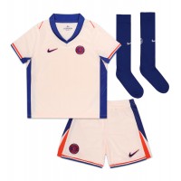 Maglia Calcio Chelsea Axel Disasi #2 Seconda Divisa Bambino 2024-25 Manica Corta (+ pantaloncini)